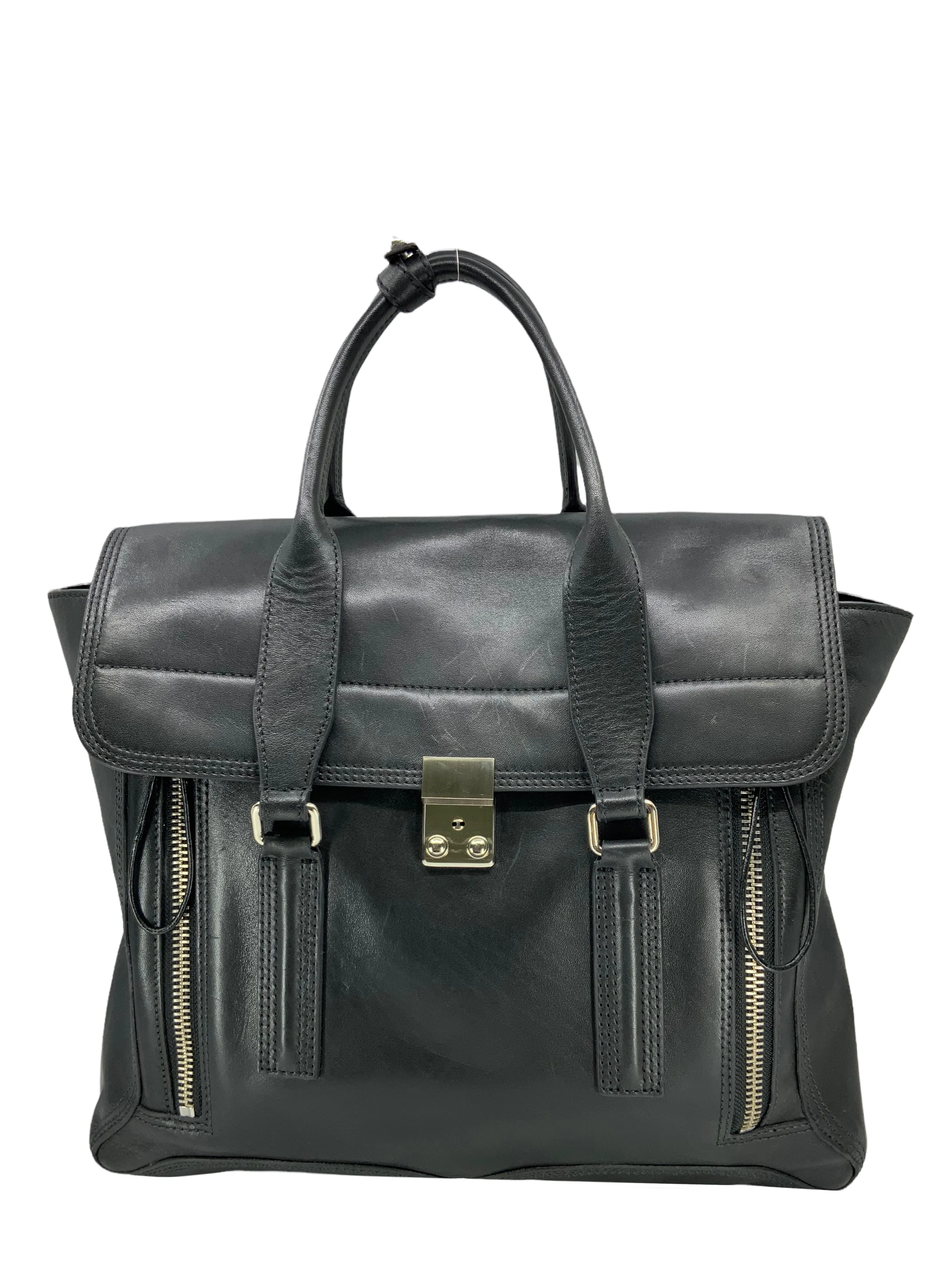 3.1 Phillip Lim Pashli Large Leather Satchel Bag