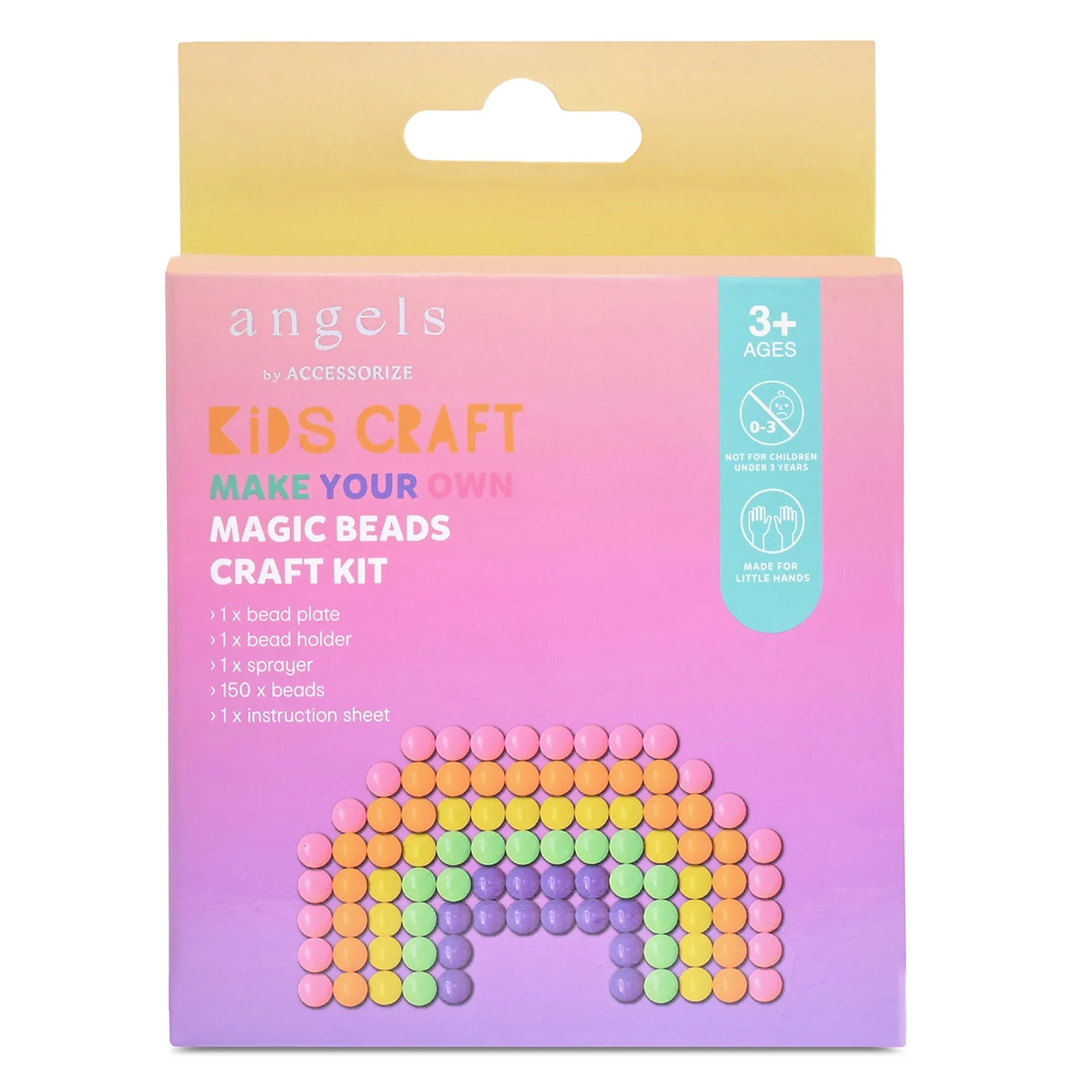 Accessorize London Girl's Multi Rainbow Magic Beads Set