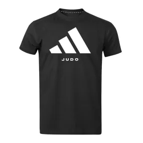 adidas Mens Judo T-Shirt Black