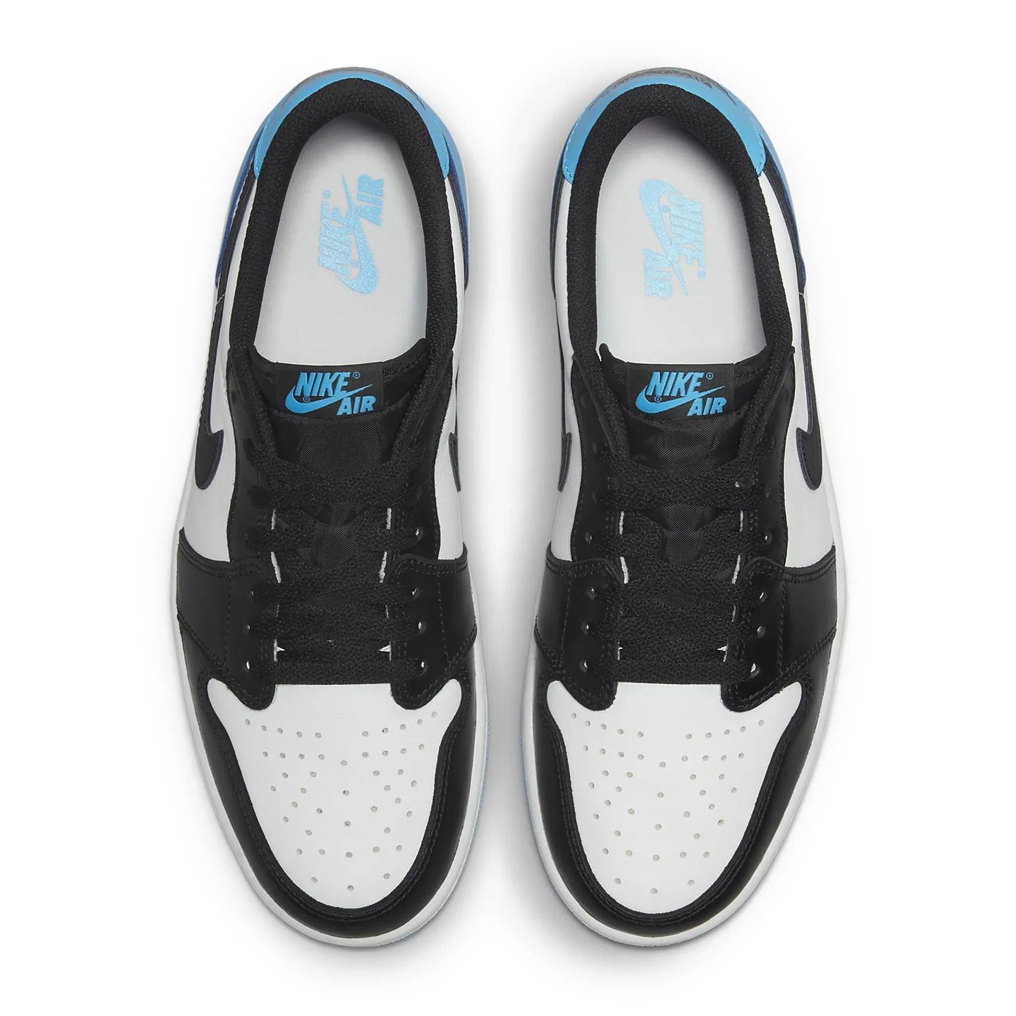 Air Jordan 1 Low Vintage OG Black Dark Powder Blue