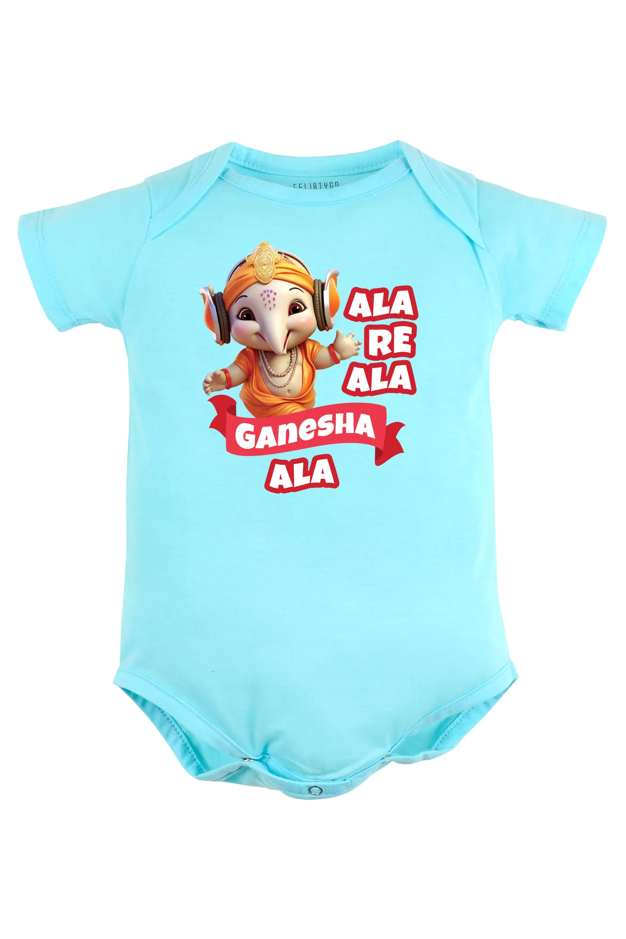 Ala Re Ala Ganesha Ala Baby Romper | Onesies