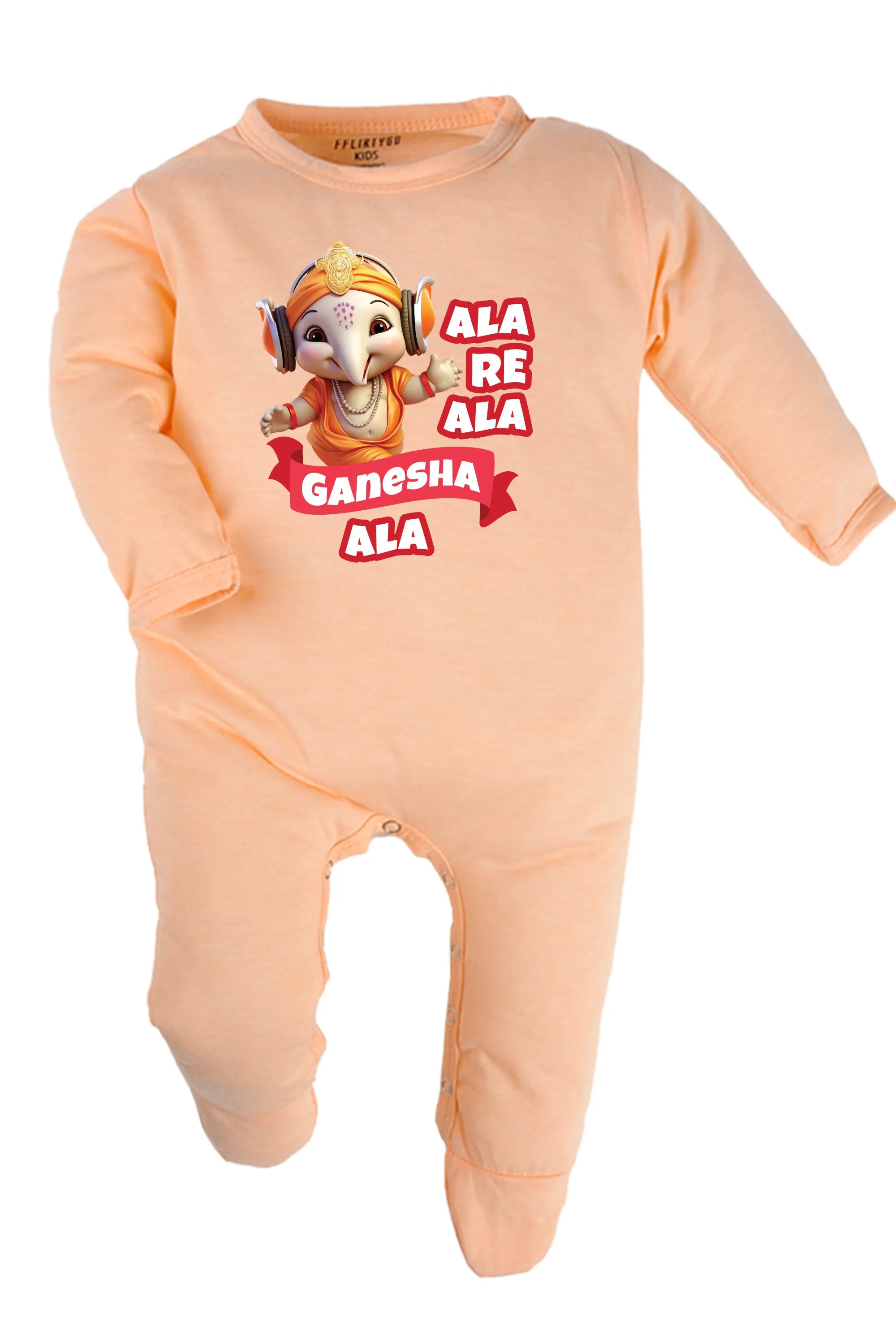 Ala Re Ala Ganesha Ala Baby Romper | Onesies