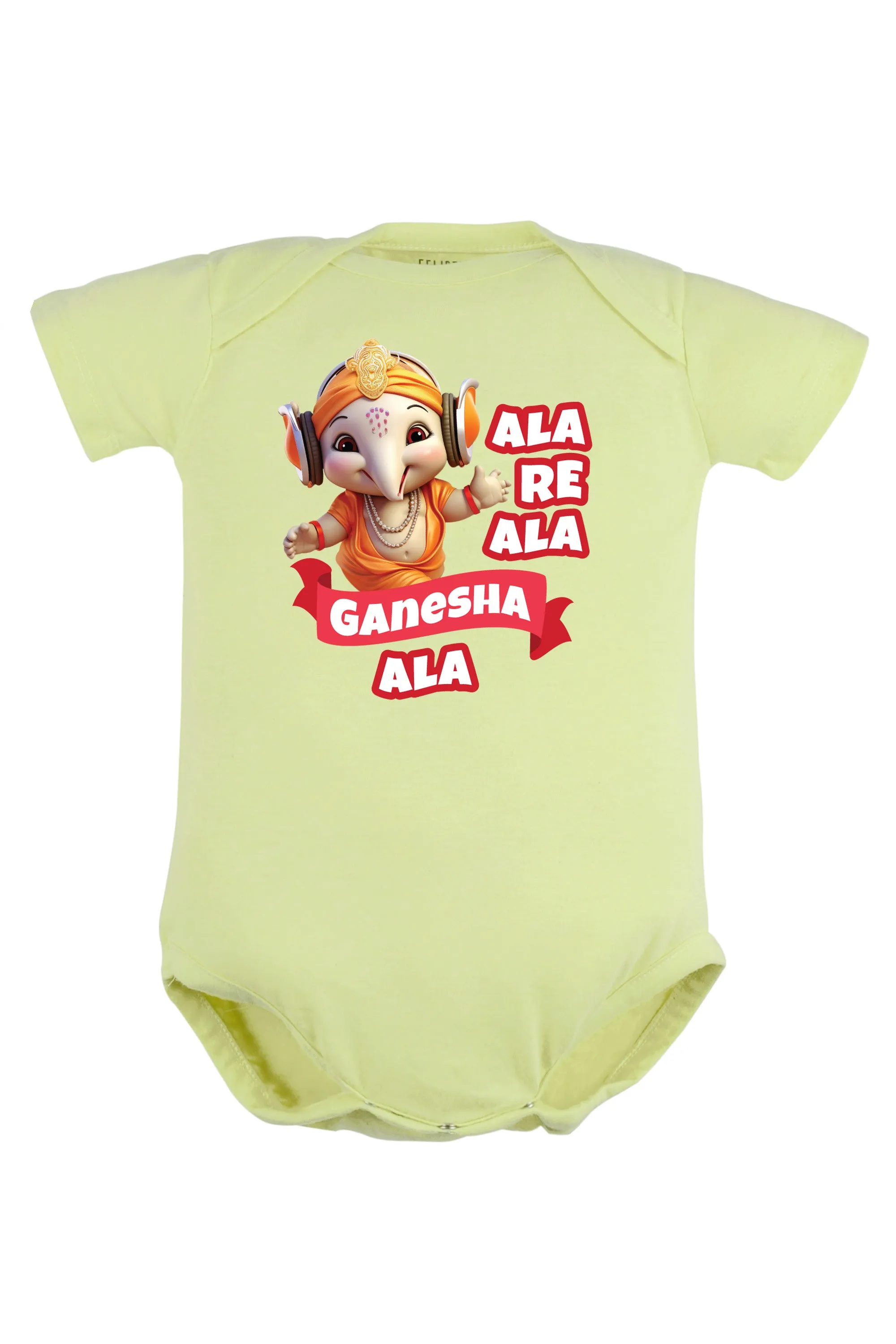 Ala Re Ala Ganesha Ala Baby Romper | Onesies