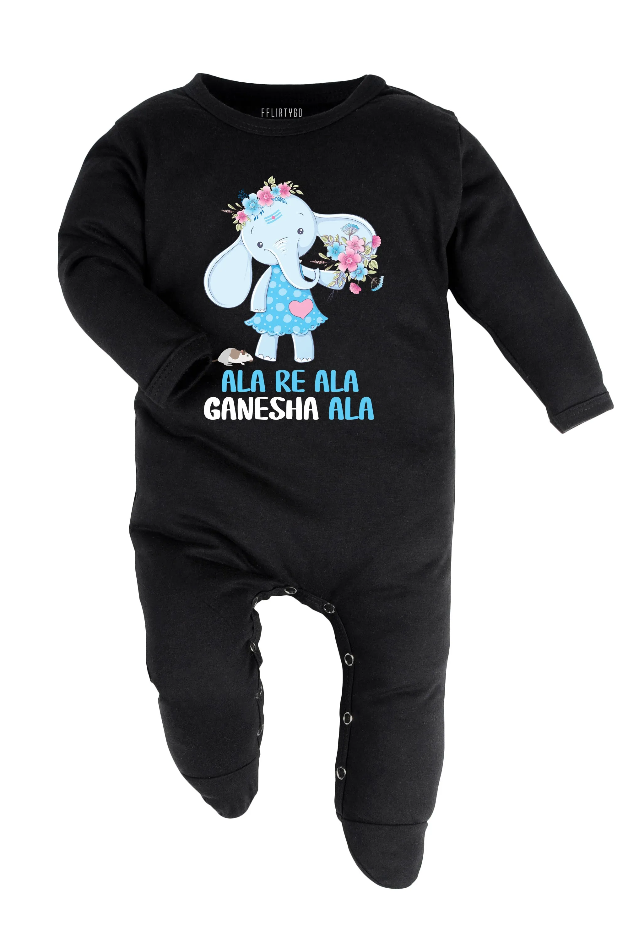 Ala Re Ala Ganesha Ala Baby Romper | Onesies