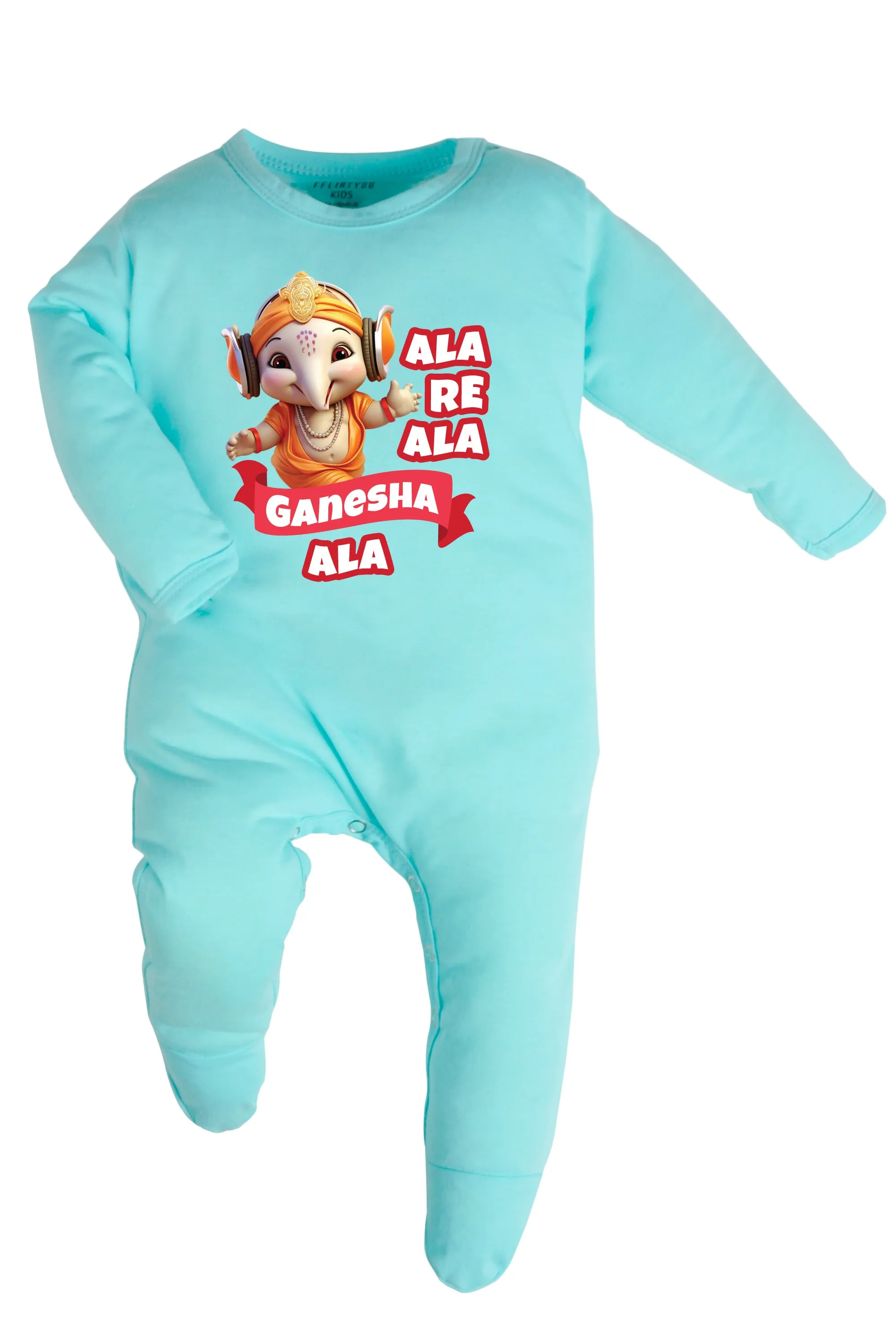 Ala Re Ala Ganesha Ala Baby Romper | Onesies