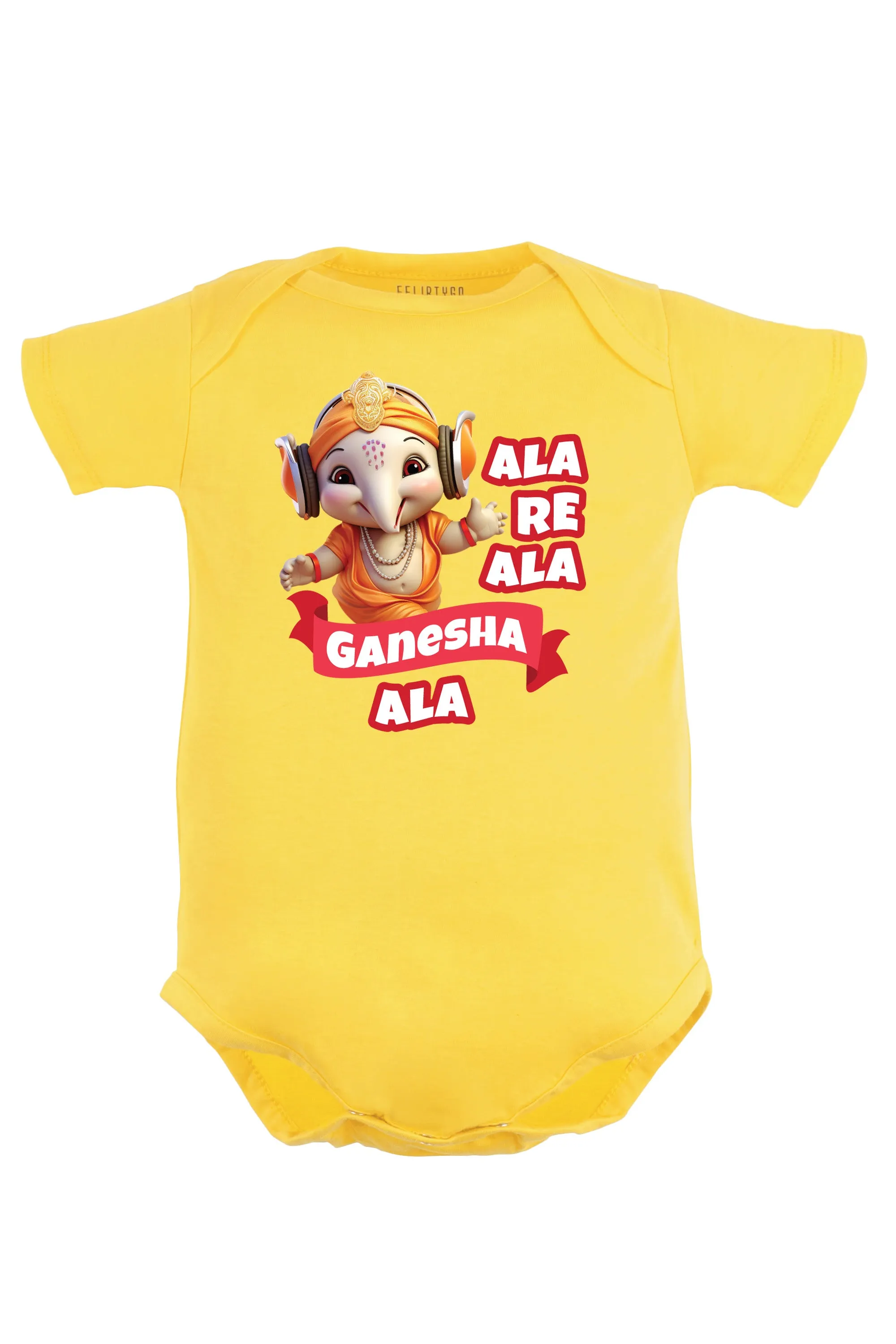 Ala Re Ala Ganesha Ala Baby Romper | Onesies