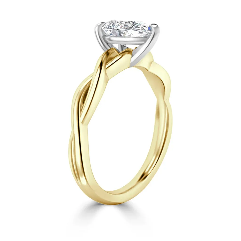 Anastasia - 18ct Yellow Gold - Pear