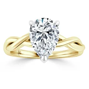 Anastasia - 18ct Yellow Gold - Pear