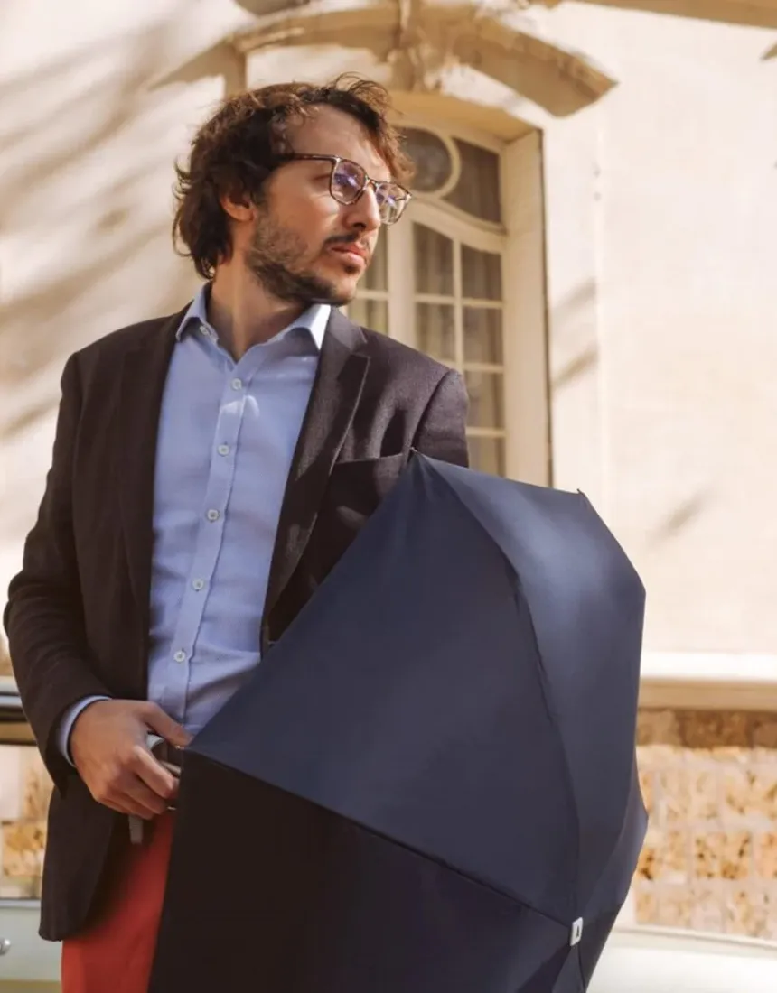 Anatole - Micro Umbrella - Navy Blue