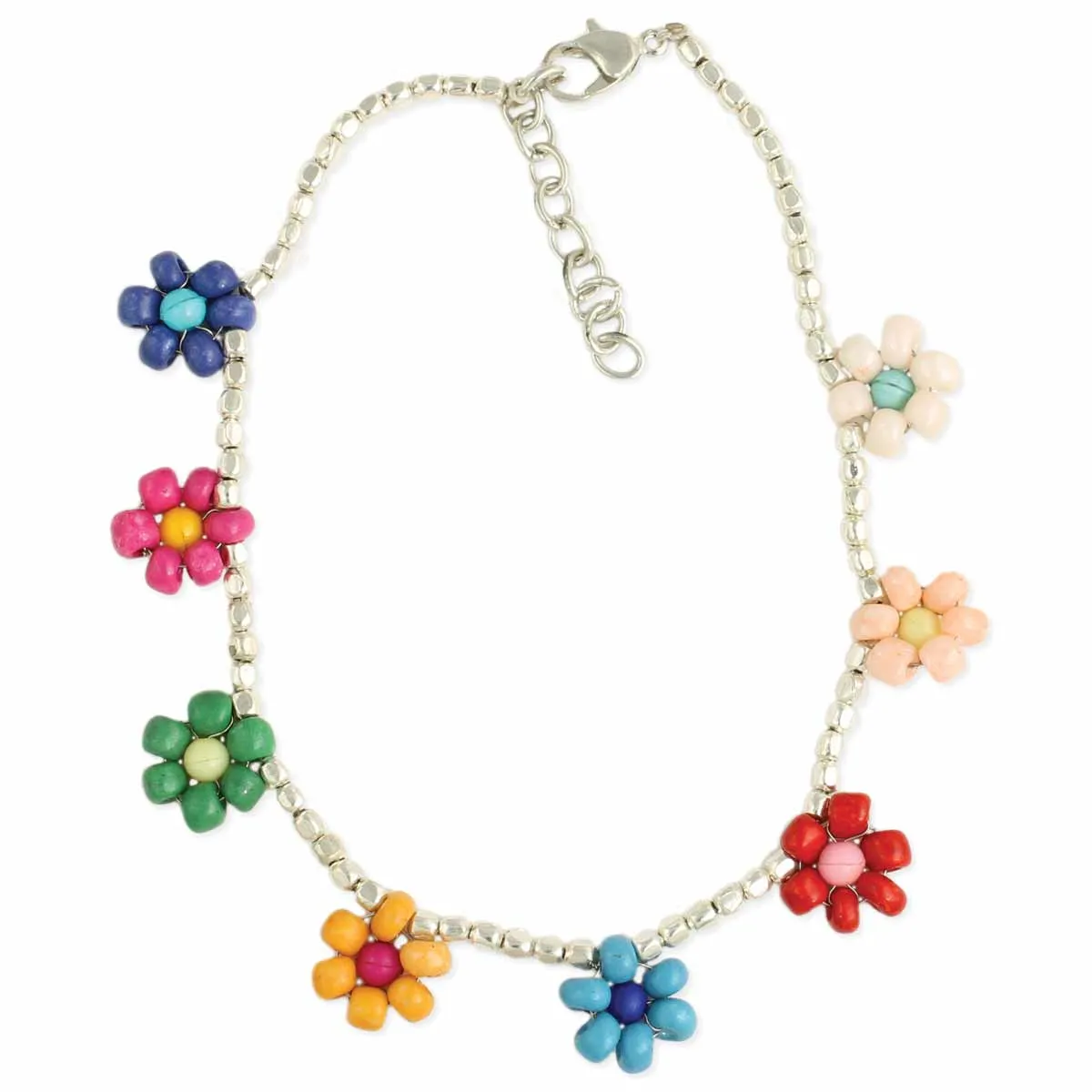 Anklet - Flower Bead