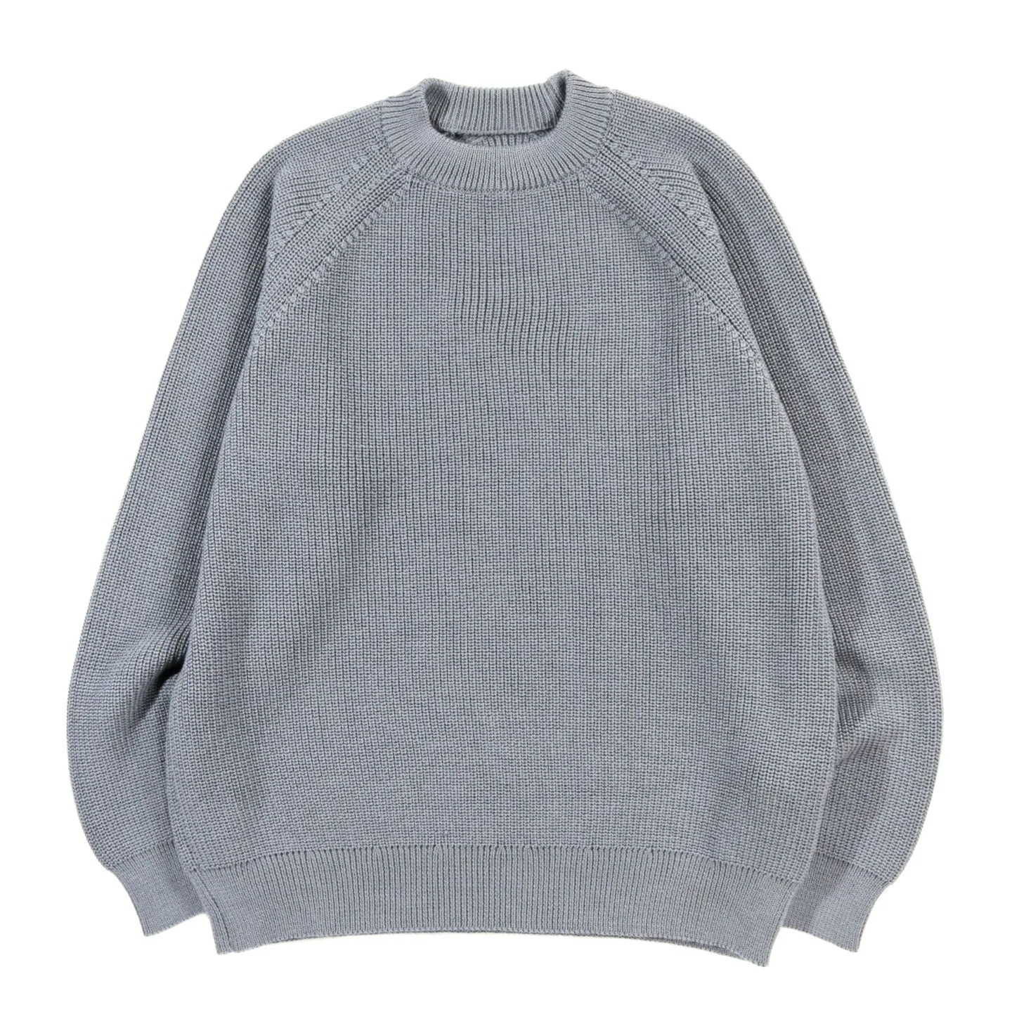 ARPENTEUR PLANO SWEATER MERINO WOOL RIB CONCRETE