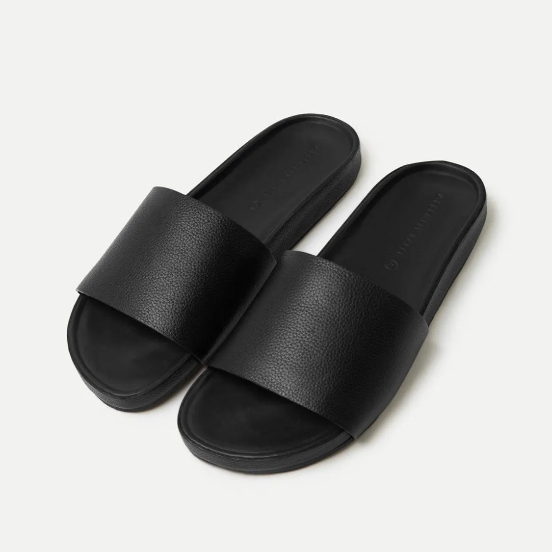 Assembly Label Single Strap Slide - Black