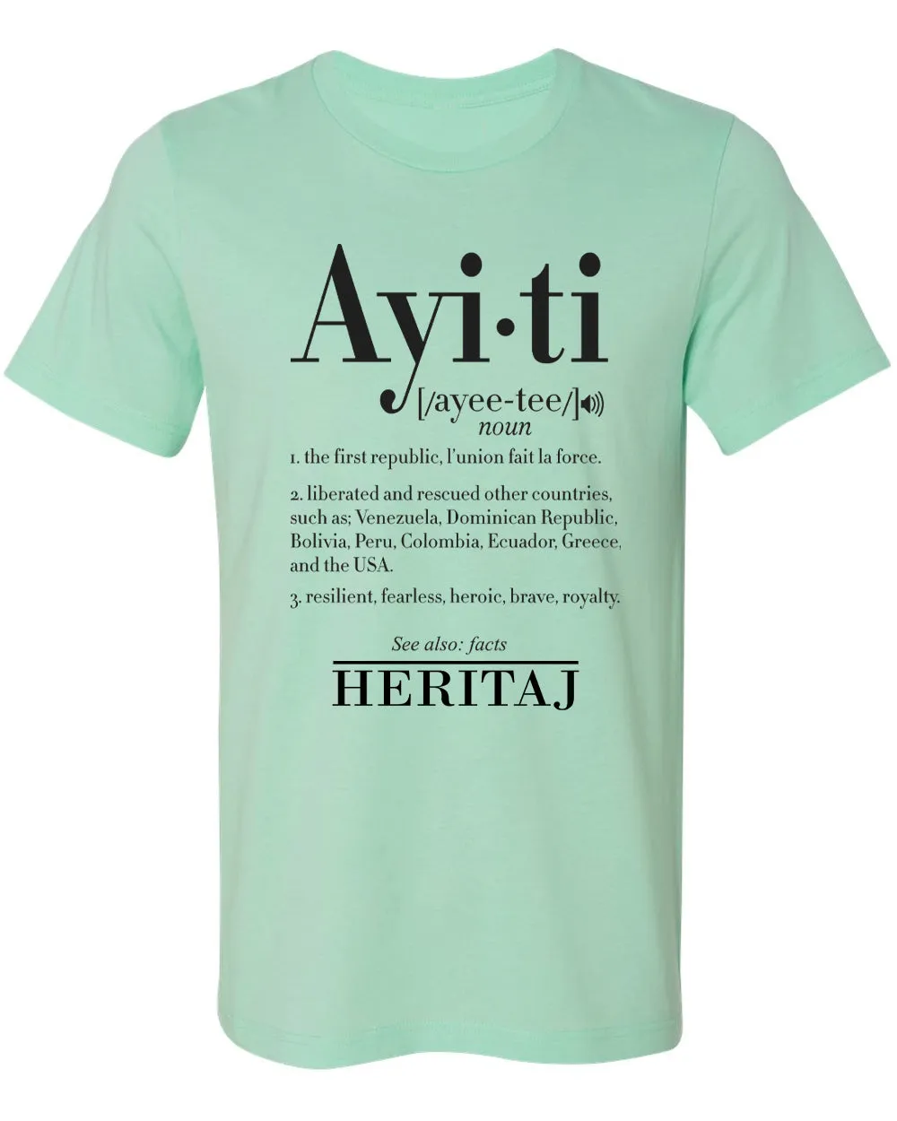 AYITI DEFINITION TEE