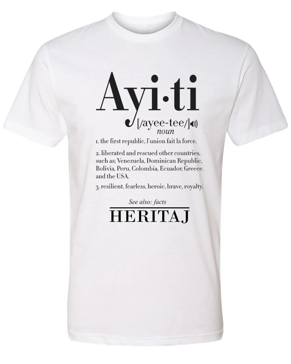 AYITI DEFINITION TEE