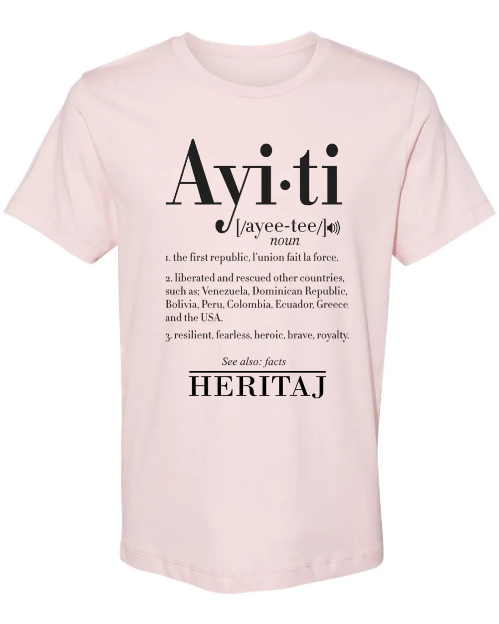 AYITI DEFINITION TEE