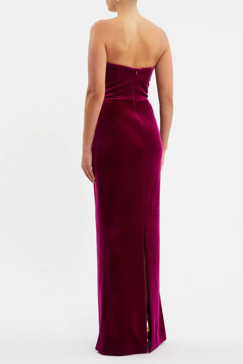 Bernadette Gown Grape