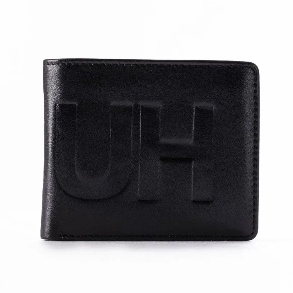 BOSS Printed HUGO logo Bi-Fold Wallet - BLK