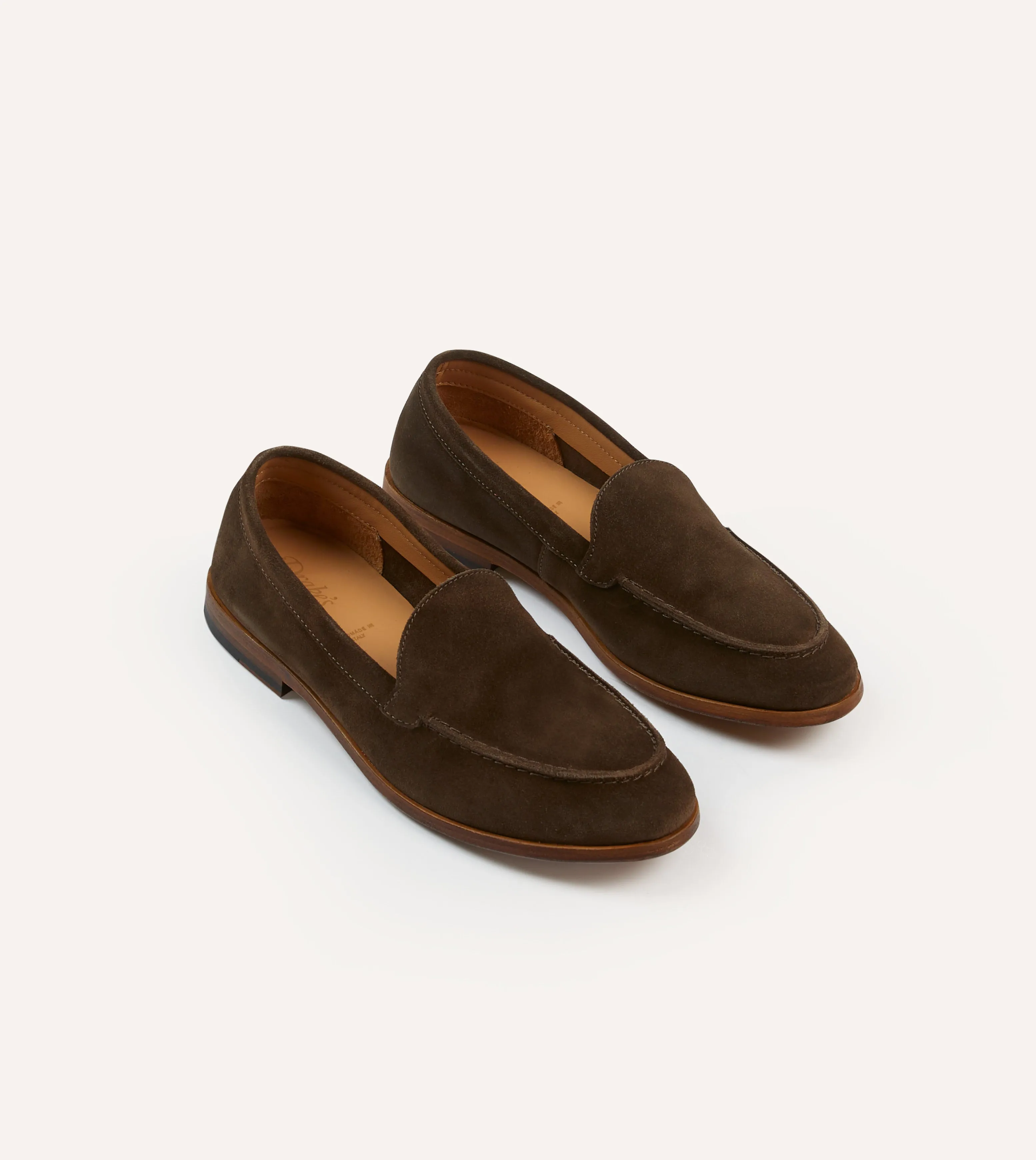 Brown Suede Henri Summer Loafer