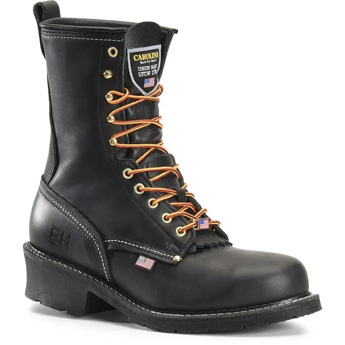 Carolina Men's Maple 9" Steel Toe USA Made Work Boot - Black - 922