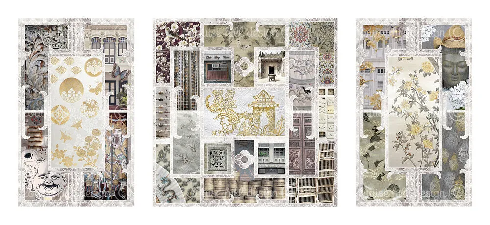 Chinoiserie In Neutrals Limited Edition Artwork