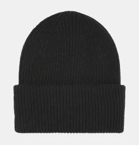 Colorful Standard Unisex Merino Wool Hat in Deep Black