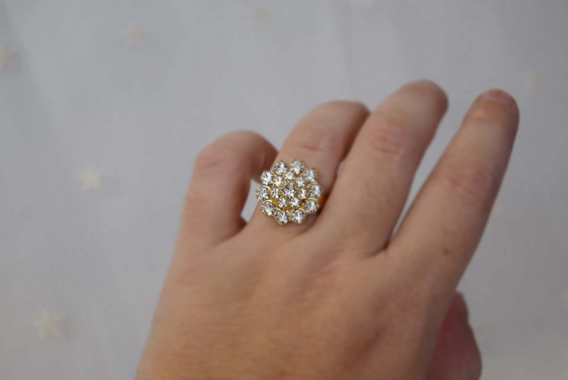 Crystal Cluster Ring