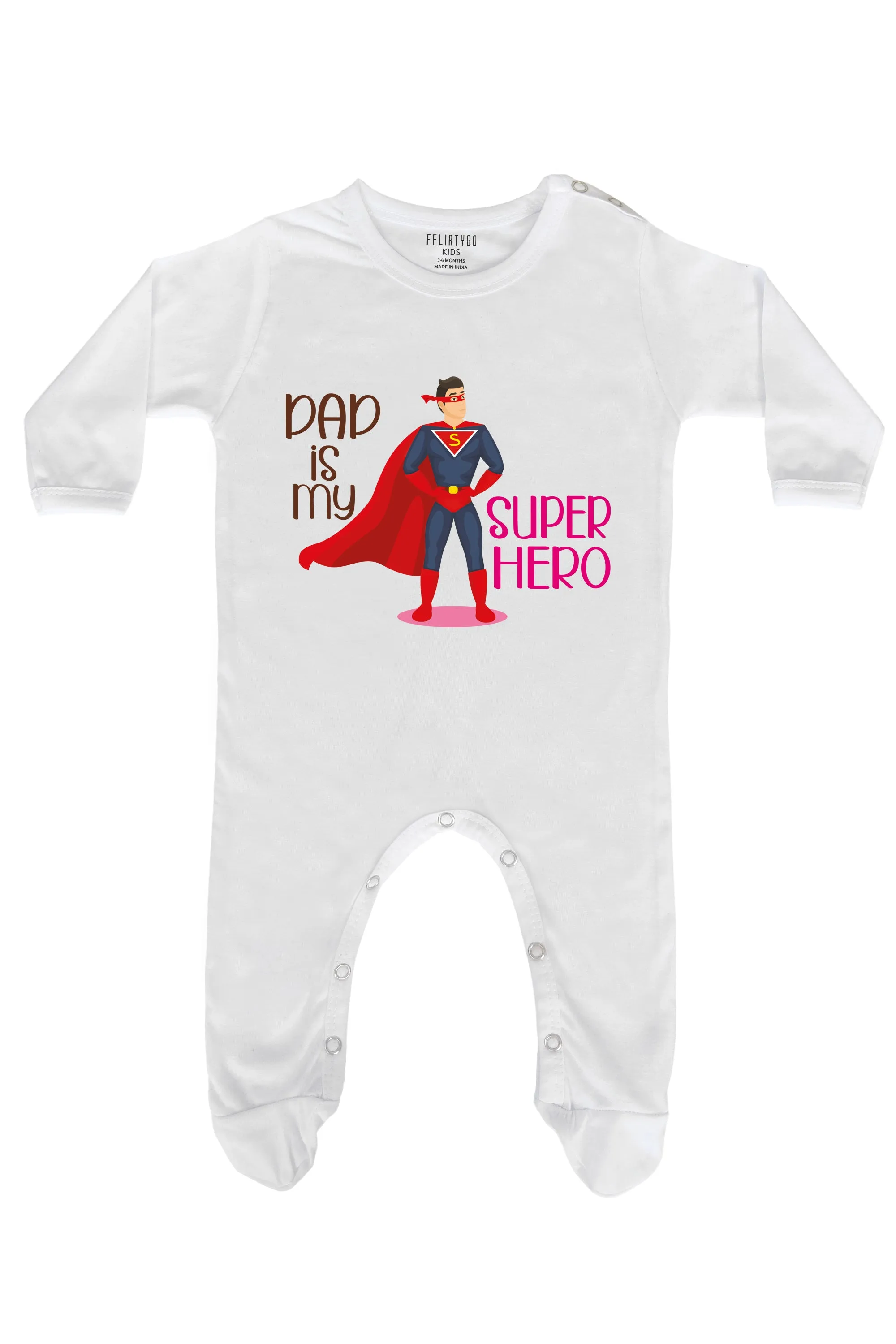 Dad is my Superhero Baby Romper | Onesies