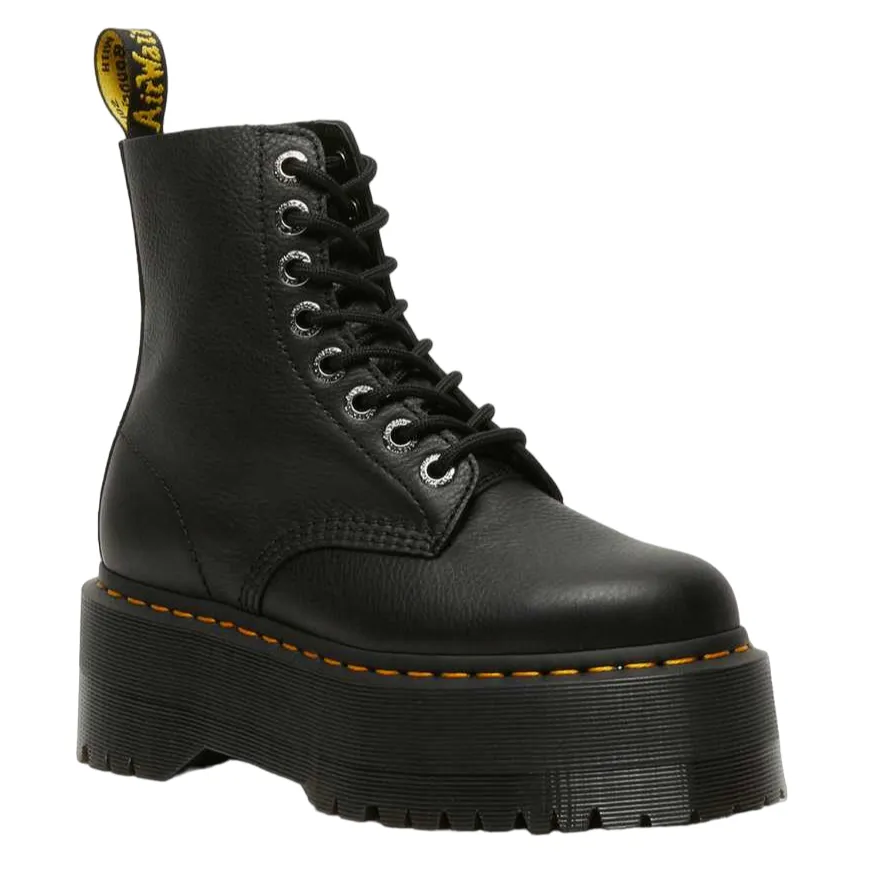 Dr. Martens Leather Platform Ankle Boots 1460 Pascal Max 26925001 black 