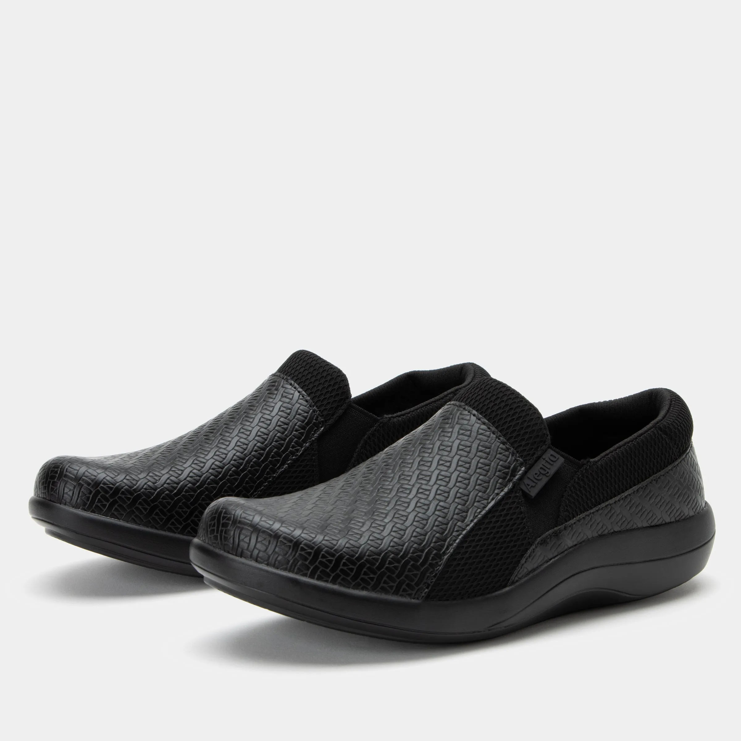 Duette Black Woven Shoe