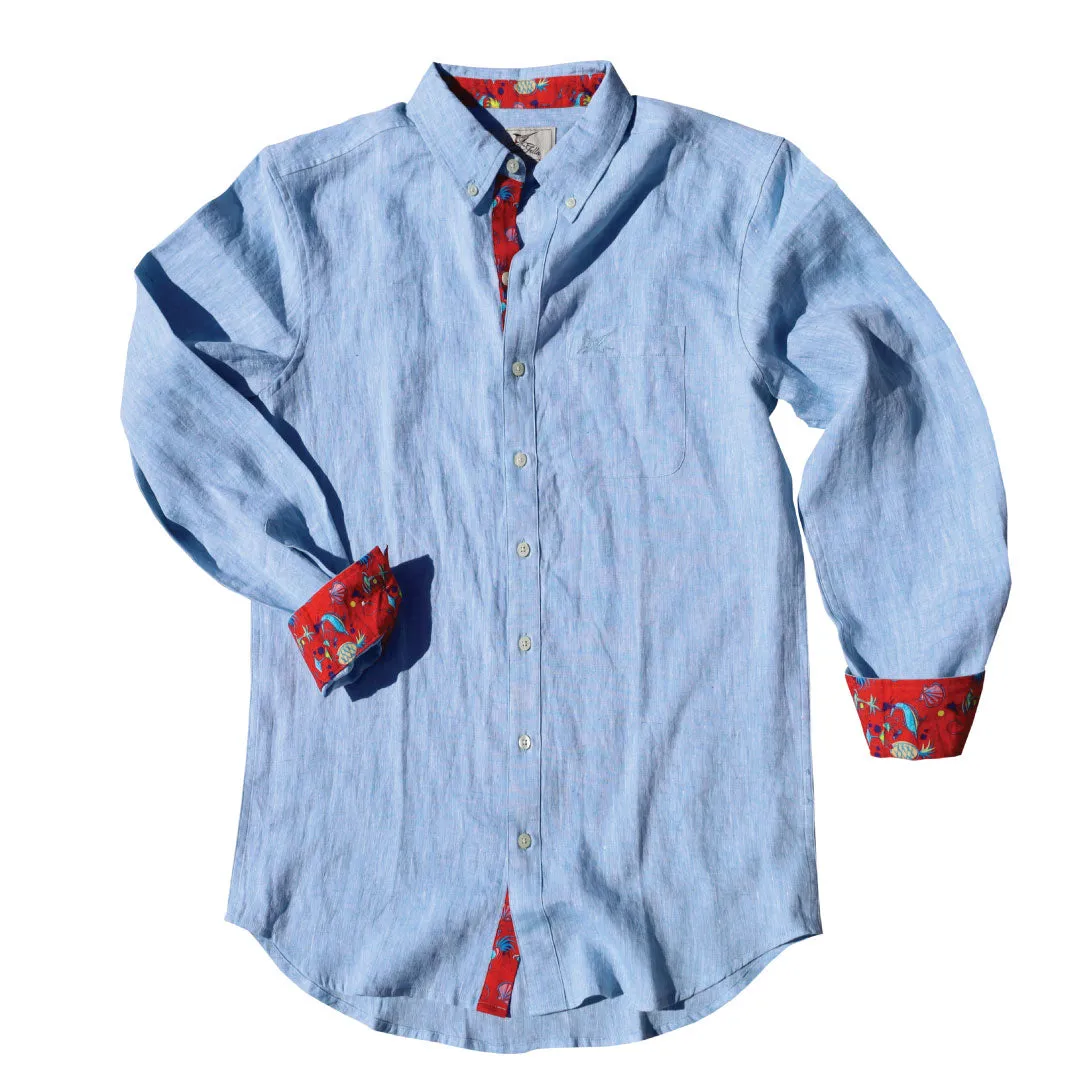 Ernest Long Sleeve Linen Shirt