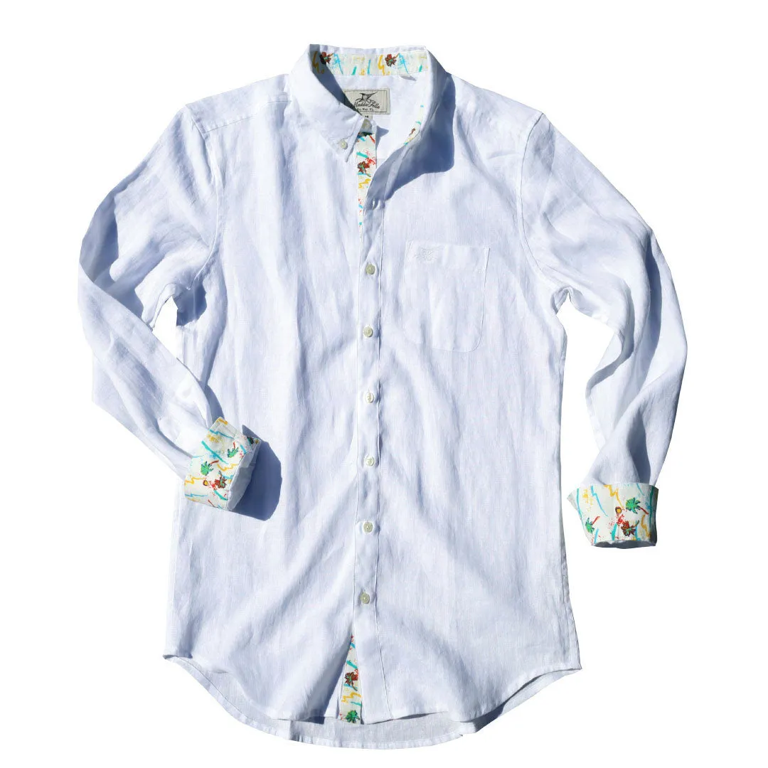 Ernest Long Sleeve Linen Shirt