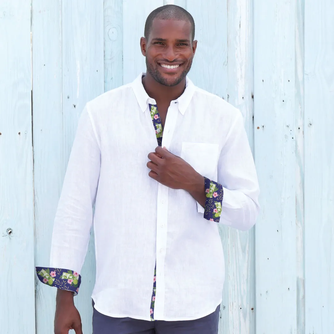 Ernest Long Sleeve Linen Shirt