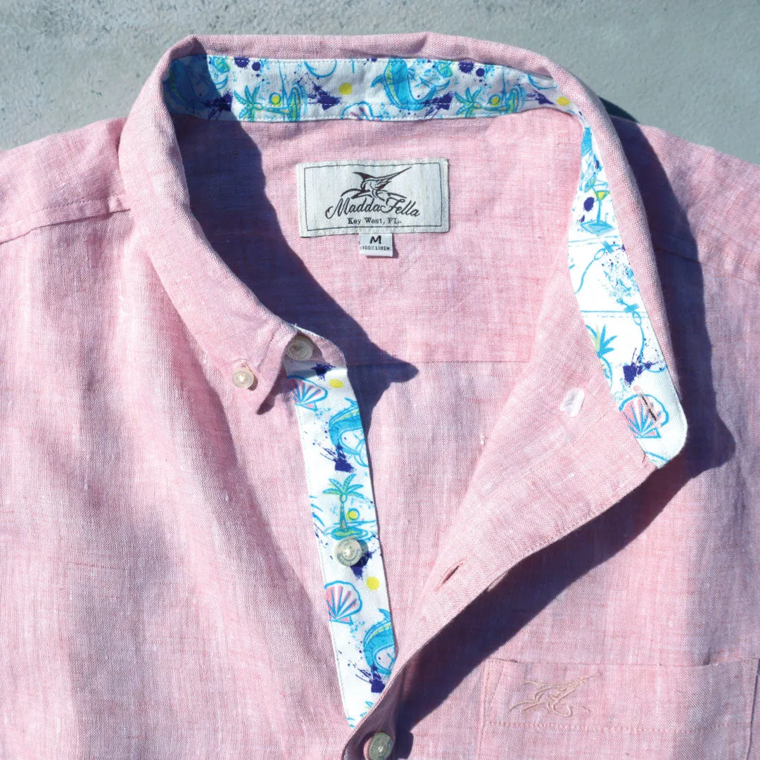 Ernest Long Sleeve Linen Shirt