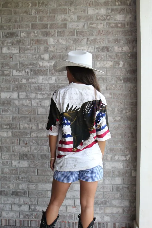 Flag & Eagle Vintage Tee