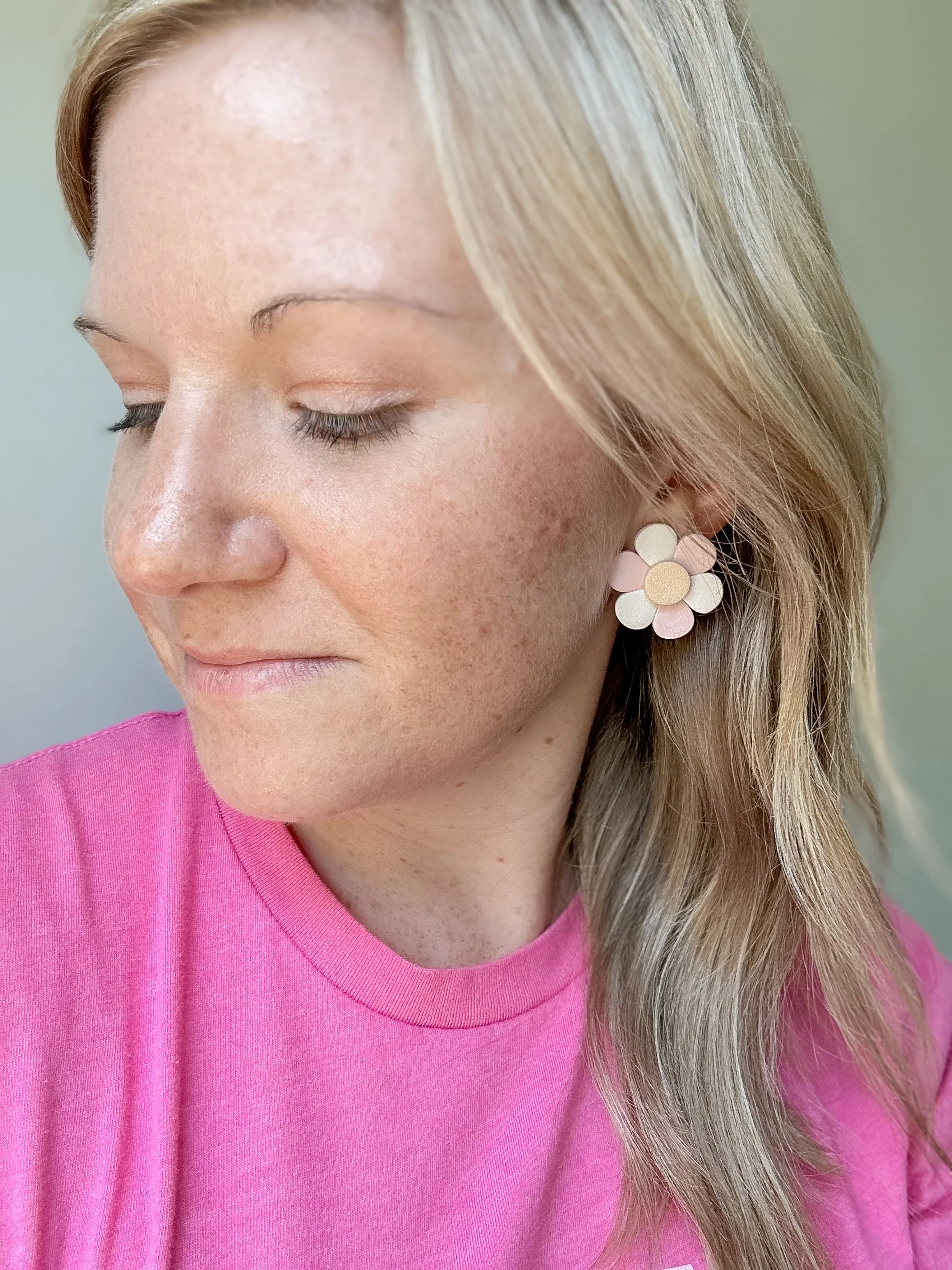 Flower Statement Studs