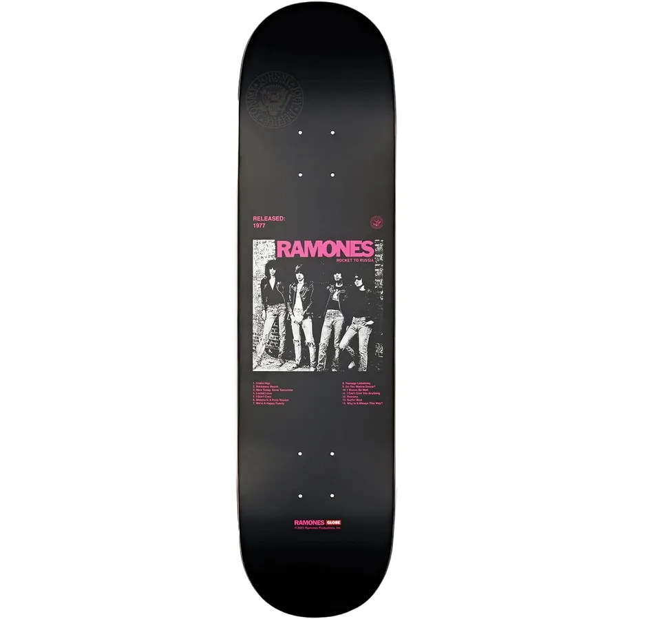 Globe Skateboard G2 Ramones Deck - 8.25 10025424-RCKRSS 