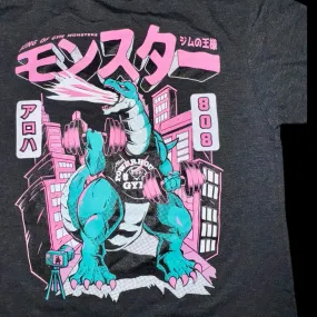 Godzilla 808: Pink on Black, Active Fit