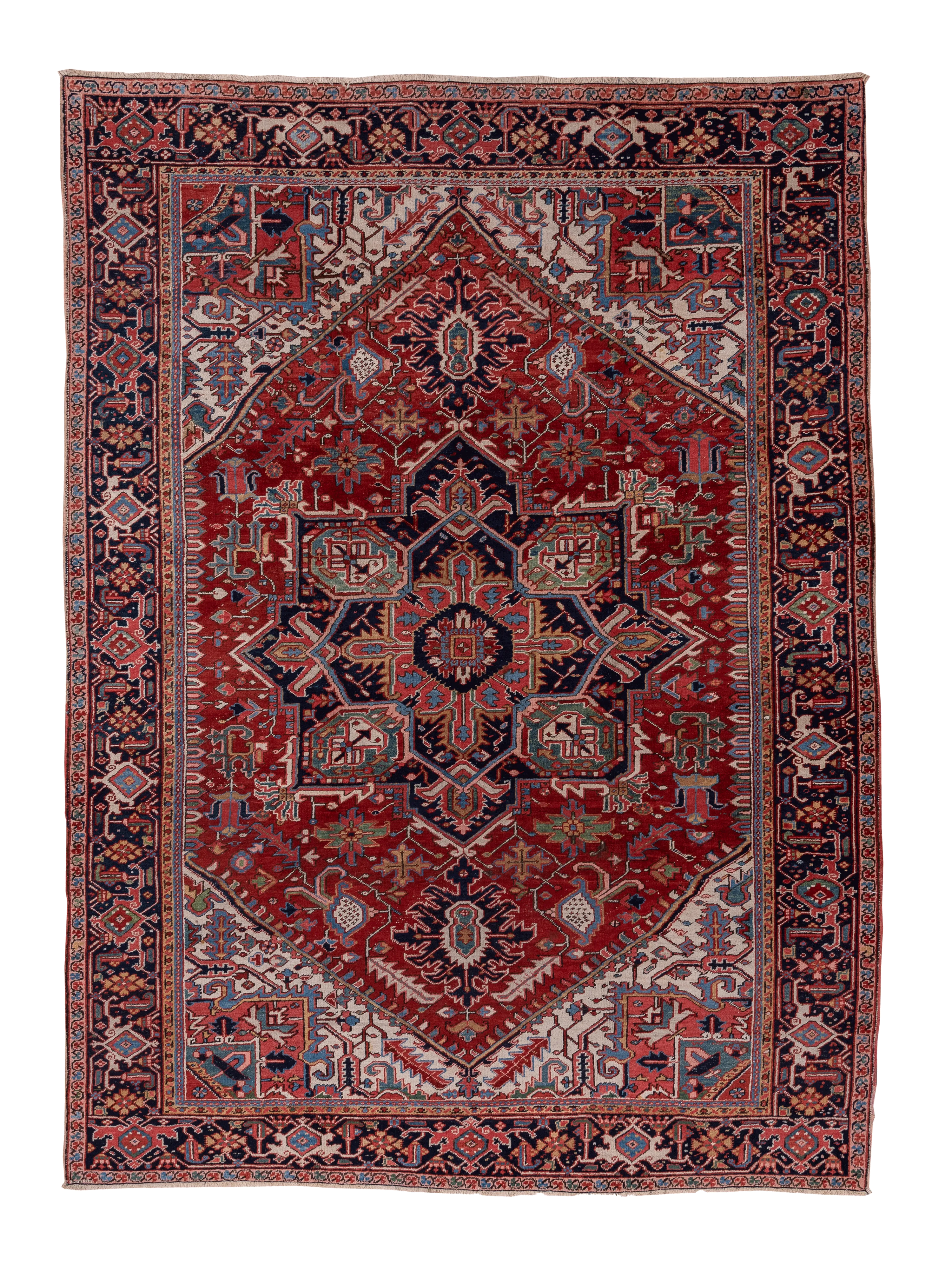 Heriz Vintage Persian Rug 11’5” x 8’5”