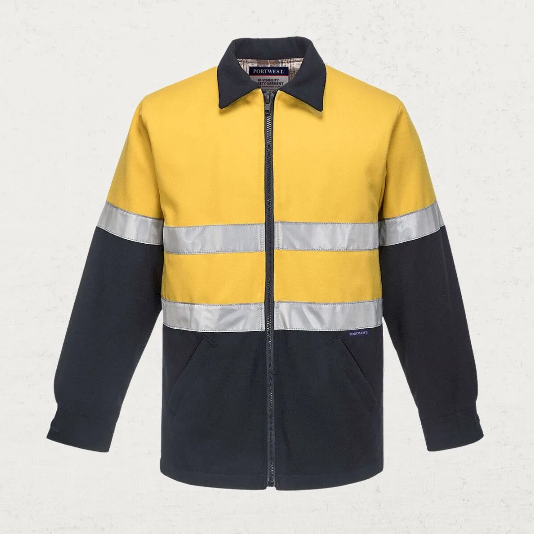 Hi Vis Wool Blend Bluey Jacket