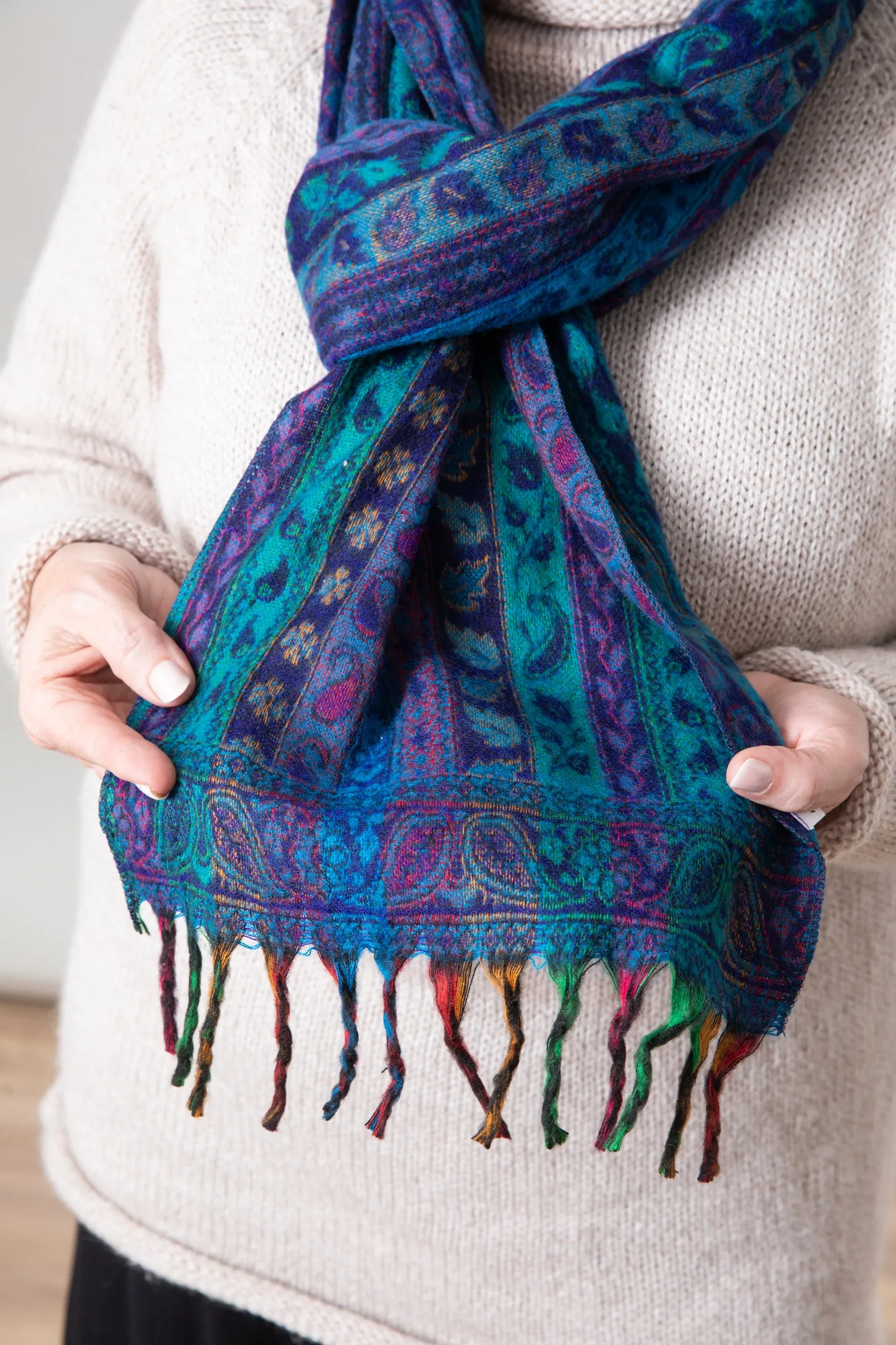 Imara Buta Blanket Scarf