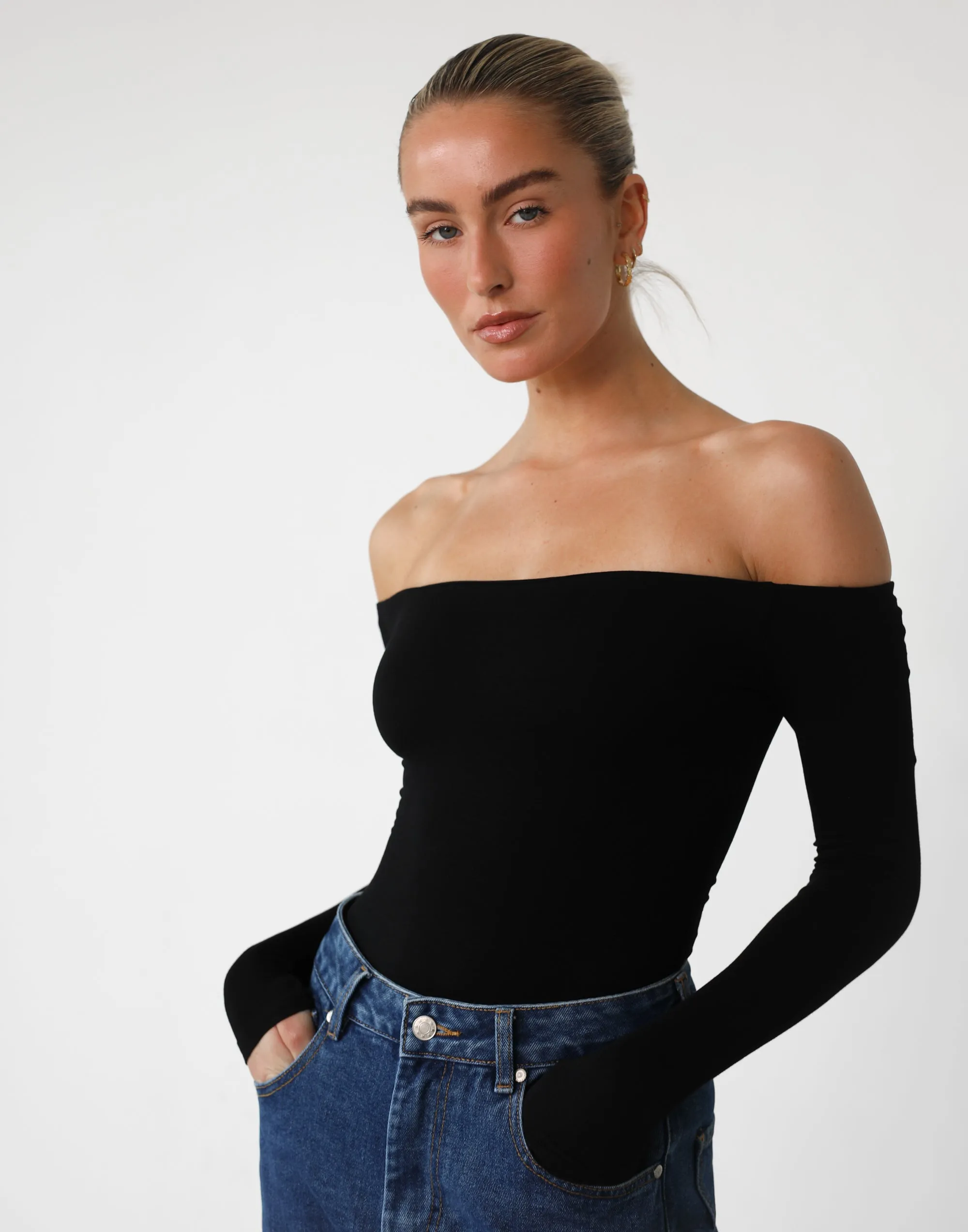 Iris Bodysuit (Black)