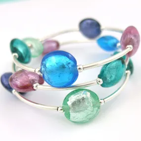 jewel sparkle slinky bracelet