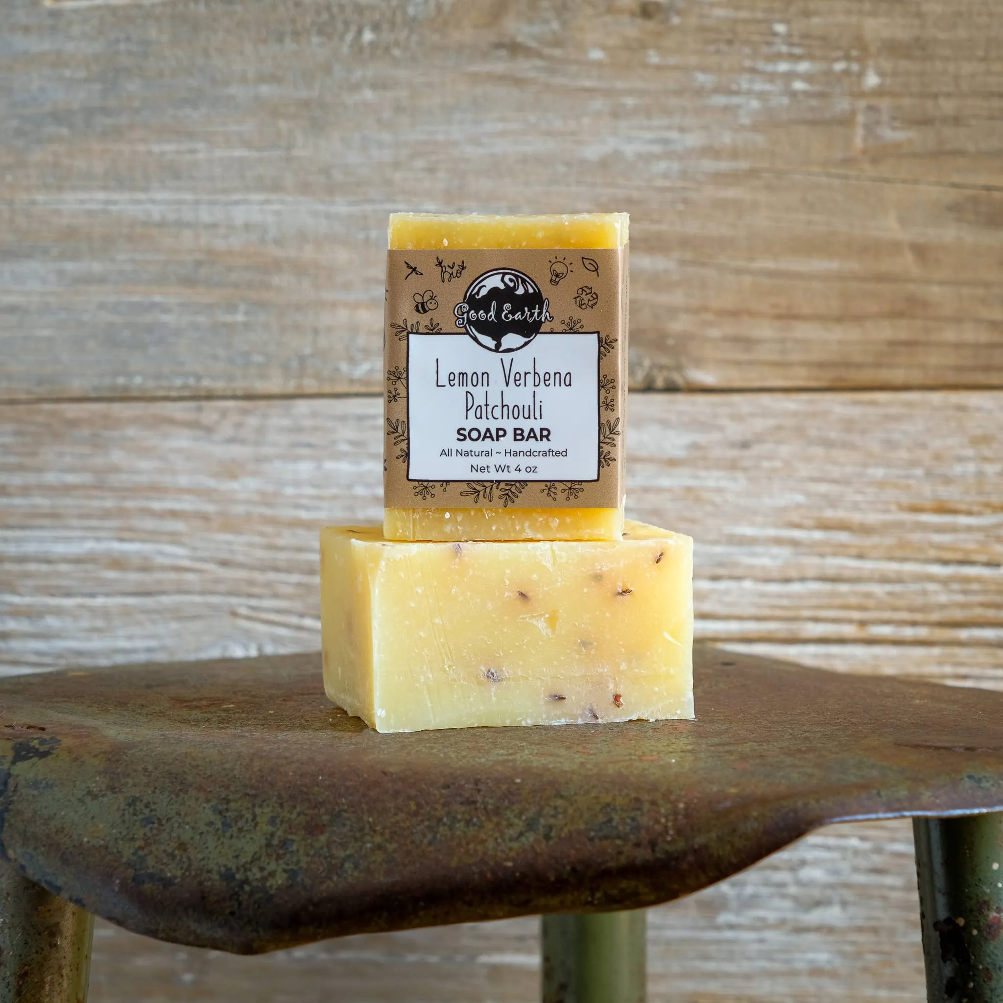 Lemon Verbena Patchouli Soap Bar