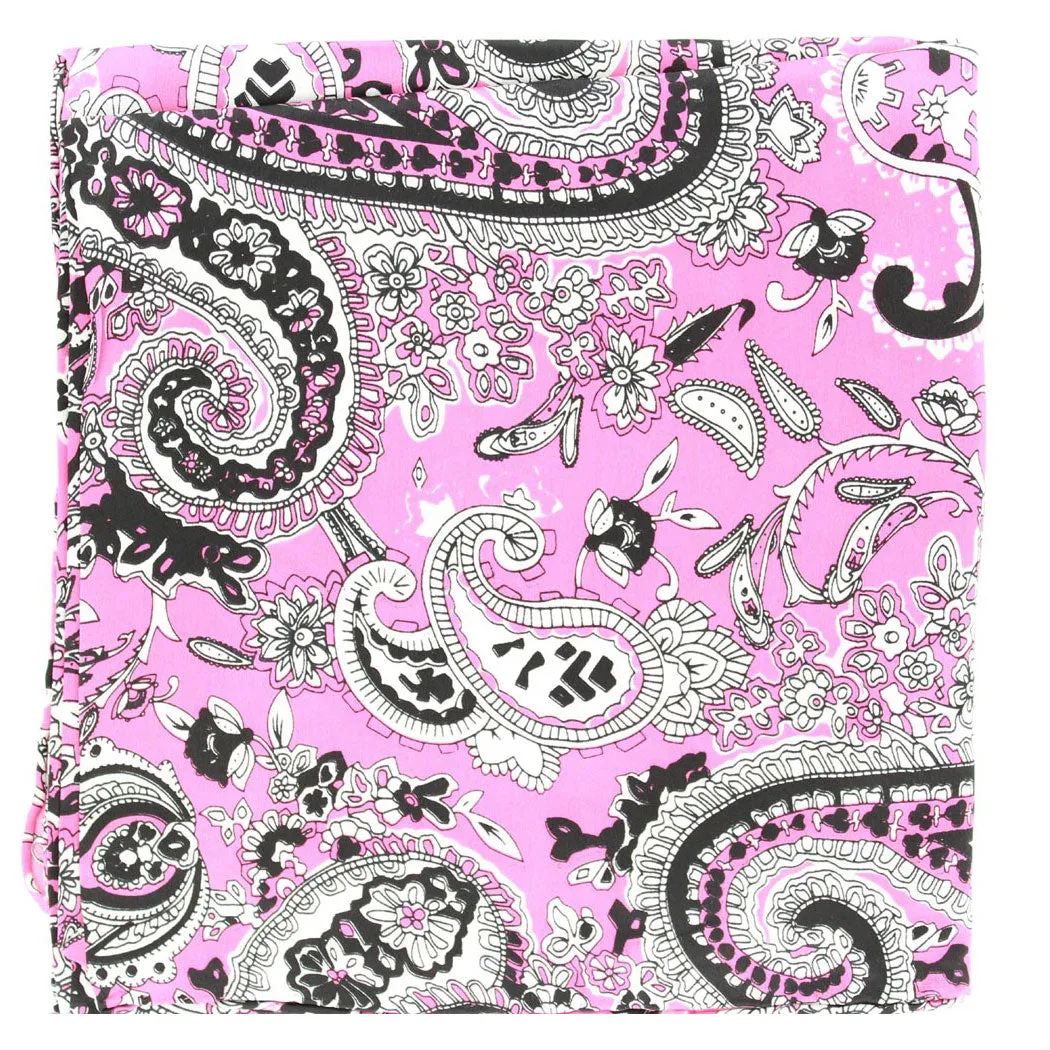 M&F Western Paisley Silk Wild Rag