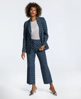 Medallion Print Suit