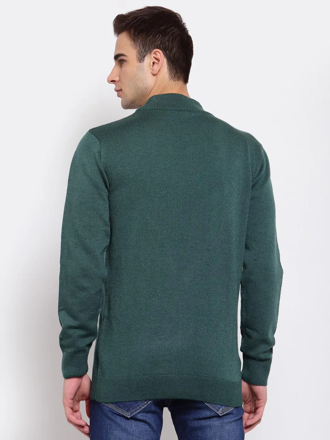 Men Solid Pullover