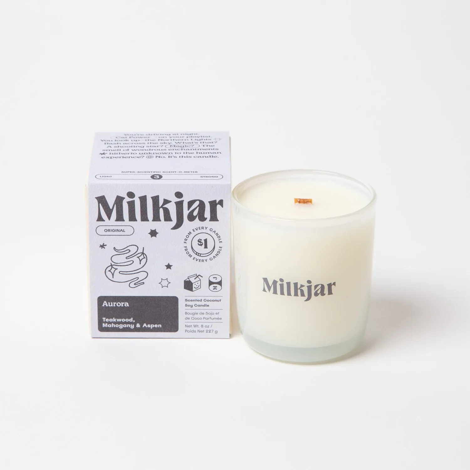 Milk Jar Candles