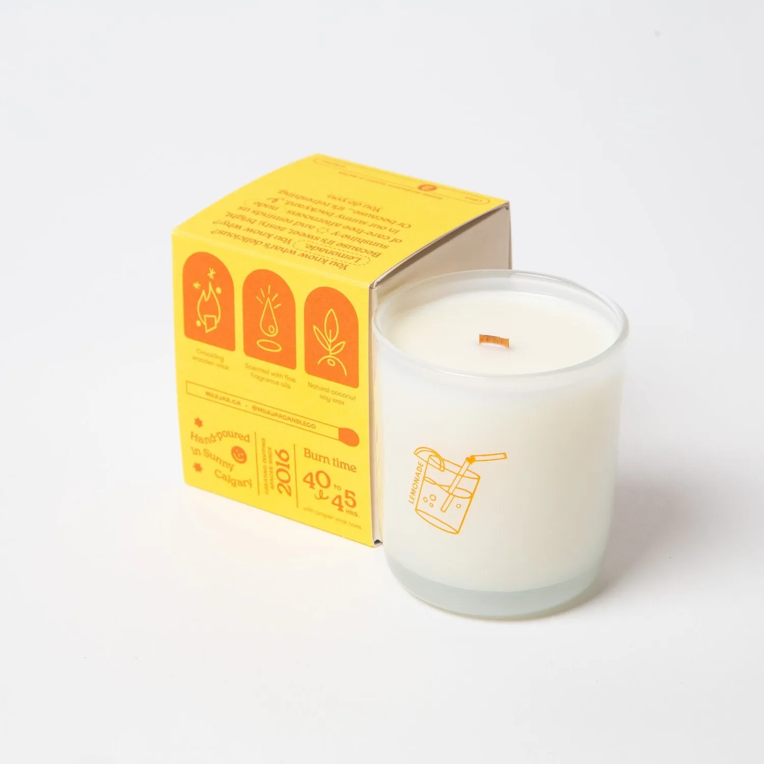 Milk Jar Candles