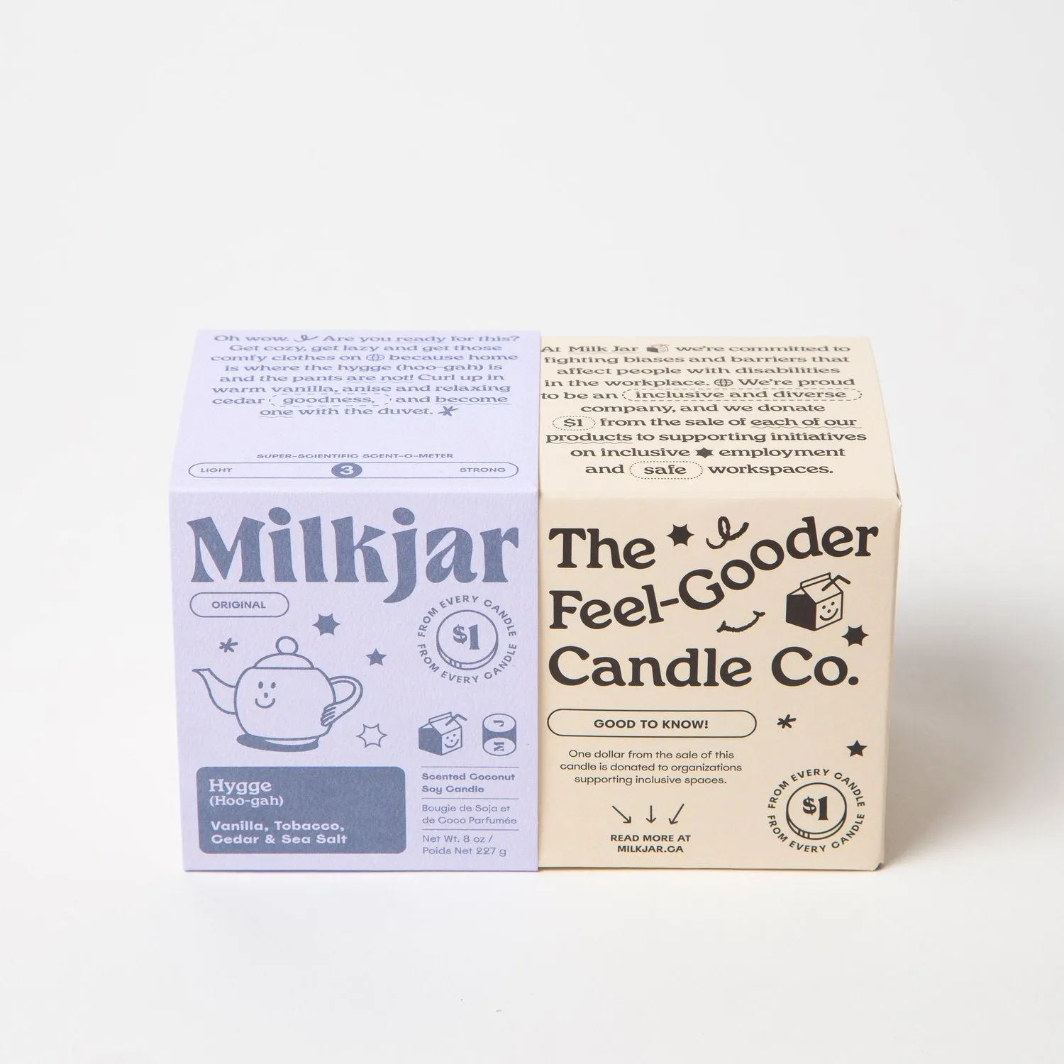 Milk Jar Candles