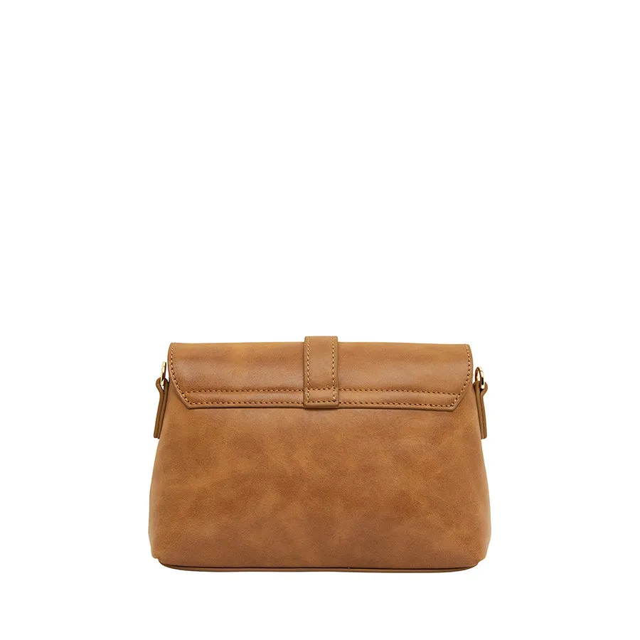 MINI AUDREY - VINTAGE TAN LEATHER